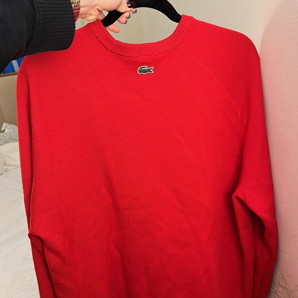 Lacoste x M/M (Paris) Red Wool Sweater - Picture 6 of 10